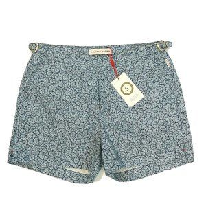 $295 Orlebar Brown OB Classic Setter Geometric Floral Swim Shorts Size 30